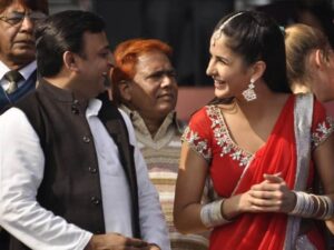 Akhilesh Yadav & Katrina Kaif