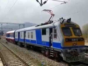 Meghalaya First Electric Train