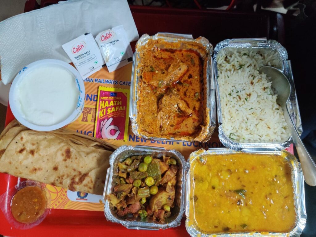 Indian Railway Free Meal 