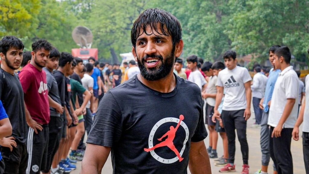 Wrestler Protest Bajrang Punia