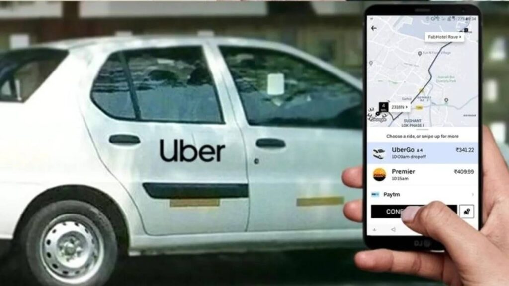 Uber Group Ride Booking in Hindi